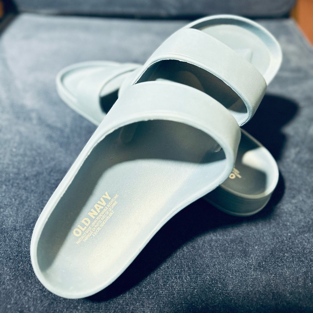 Old Navy Double Strap Sliders